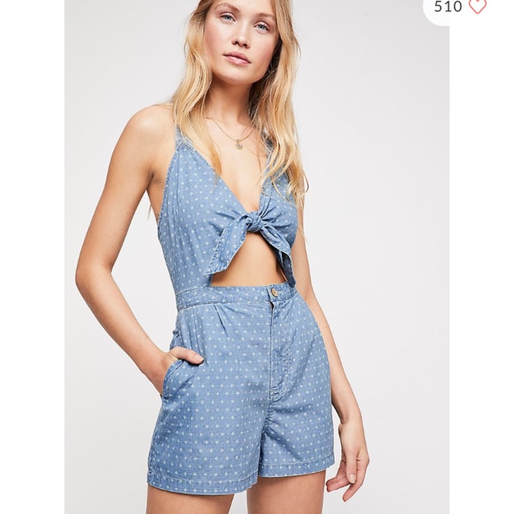 Free People Take Me Somewhere Romper